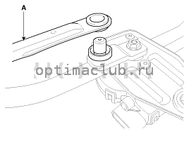 2. Снятие Kia Optima TF