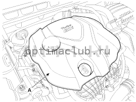 2. Блок двигателя и коробки передач. Снятие Kia Optima TF