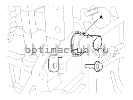 2. Снятие Kia Optima TF