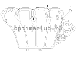 2. Снятие и установка Kia Optima TF