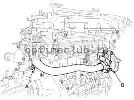 2. Снятие и установка Kia Optima TF