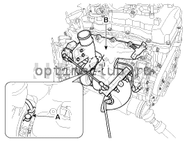 2. Снятие и установка Kia Optima TF