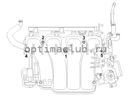 2. Снятие и установка Kia Optima TF