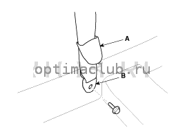 2. РЕМЕНЬ БЕЗОПАСНОСТИ ПЕРЕДНЕГО СИДЕНЬЯ. Замена Kia Optima TF