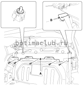 2. Замена Kia Optima TF