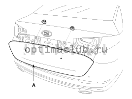 3. Дверца багажника. Замена Kia Optima TF