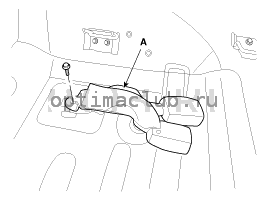 3. Ремень безопасности заднего сиденья. Замена Kia Optima TF