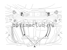 3. Топливный бак. Снятие Kia Optima TF