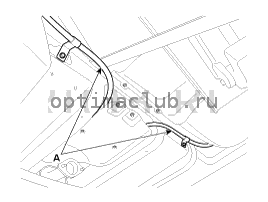 3. Топливный бак. Снятие Kia Optima TF