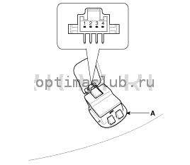 4. Микрофон системы Свободные руки. Проверка технического состояния Kia Optima TF