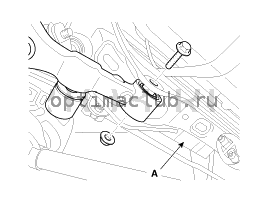 4. Задний нижний рычаг. Снятие Kia Optima TF
