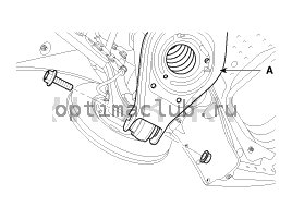 4. Задний нижний рычаг. Замена Kia Optima TF