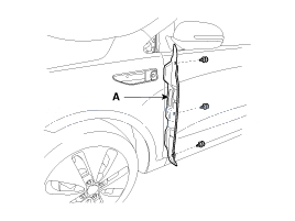 1. Ограждающий щиток. Замена Kia Rio QB