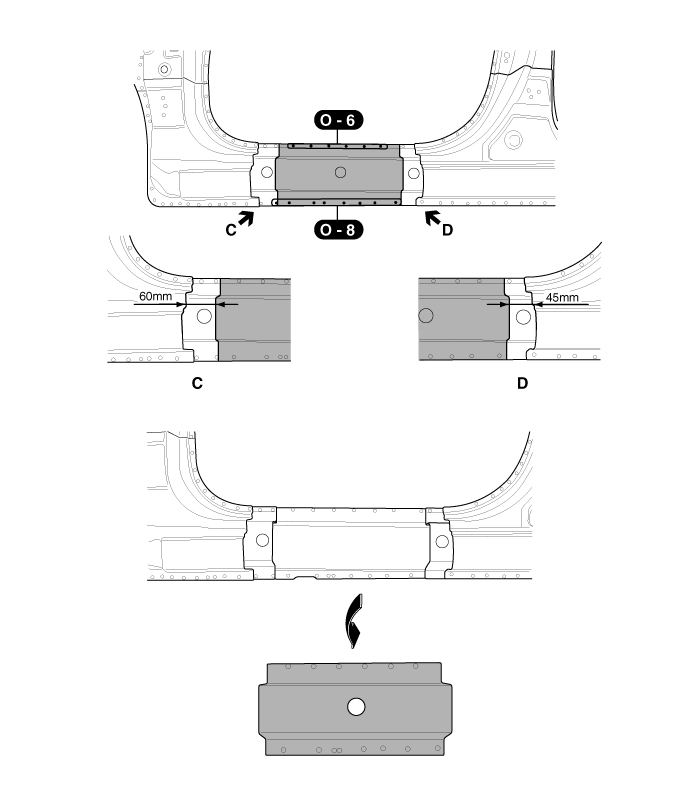 1. Ремонт кузова Kia Rio QB