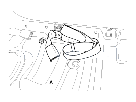3. Ремень безопасности заднего сиденья. Замена ремней безопасности киа рио Kia Rio QB