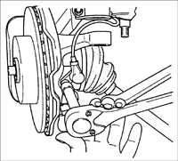 9.6.2 Поворотный кулак и ступица переднего колеса Kia Rio