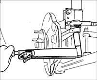 11.4 Поворотный кулак и ступица переднего колеса Kia Sephia