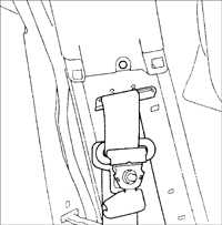 16.49 Передний плечевой ремень безопасности Kia Sephia