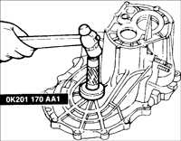 9.9 Картер сцепления и компоненты картера коробки передач BF DOHC Kia Sephia