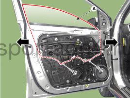 2. Регулировка Kia Sportage QL