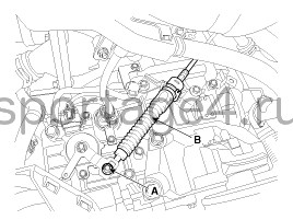 2. Снятие Kia Sportage QL