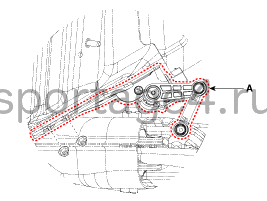 2. Снятие Kia Sportage QL