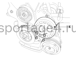 2. Снятие Kia Sportage QL