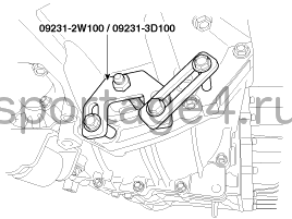 2. Снятие и установка Kia Sportage QL