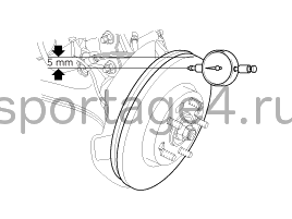 3. Тормозные диски и колодки. Проверка технического состояния Kia Sportage QL