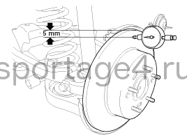 3. Тормозные диски и колодки. Проверка технического состояния Kia Sportage QL
