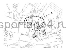 4. Блок двигателя и коробки передач. Снятие Kia Sportage QL