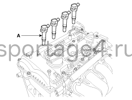 4. Снятие Kia Sportage QL