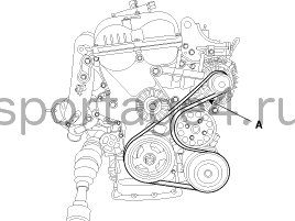 5. Снятие Kia Sportage QL