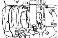 5.3.5 Снятие и установка турбокомпрессора Kia Sportage