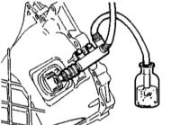 9.2.6 Снятие, обслуживание и установка исполнительного цилиндра привода выключения сцепления Kia Sportage