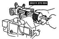 9.5.4 Снятие, обслуживание и установка компонентов сборок переднего и заднего мостов Kia Sportage
