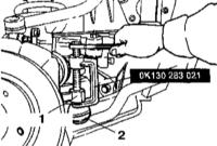 11.5.5 Снятие и установка наконечников рулевых тяг Kia Sportage