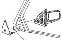 12.2.6 Снятие и установка дверных зеркал заднего вида Kia Sportage