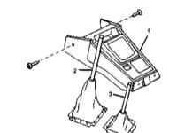 12.3.2 Снятие и установка центральной консоли Kia Sportage