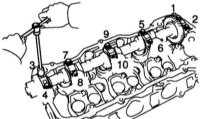 4.7 Снятие, разборка, проверка, сборка и установка головки цилиндров и её компонентов Lexus RX300