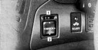 2.3.2 Органы управления и оборудования салона Lexus RX300