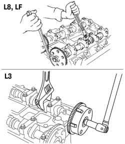 9.3.4 Снятие и установка узлов системы освещения и звукового сигнала Mazda 3