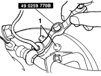 13.9  Снятие и установка колесного тормозного цилиндра Mazda 323