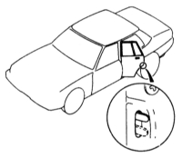 17.6  Защита от шалостей детей (если имеется, только на задних дверях) Mazda 323