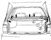 17.16  Крышка багажника (если имеется) Mazda 323