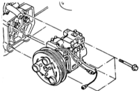 2.3 Снятие и установка двигателя Mazda 323