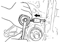 2.4 Снятие и установка зубчатого ремня двигателей ВЗ, В5, B6 (SOHC), ВР (SOHC) Mazda 323