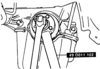 2.5 Снятие и установка зубчатого ремня (DOHC) Mazda 323