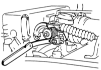 6.8.6  Проверка/регулировка датчика дроссельной заслонки Mazda 323