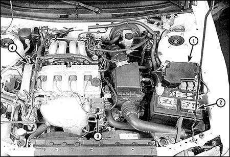 3.7.1 Системы электрооборудования двигателя Mazda 626